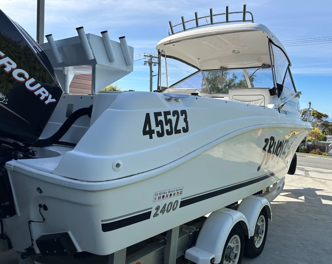 Boat detailing — Tas Deluxe Mobile Detailing Hobart